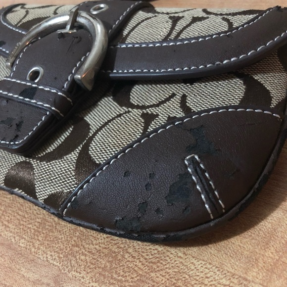 COACH Signature Wristlet Wallet - Picture 6 of 14